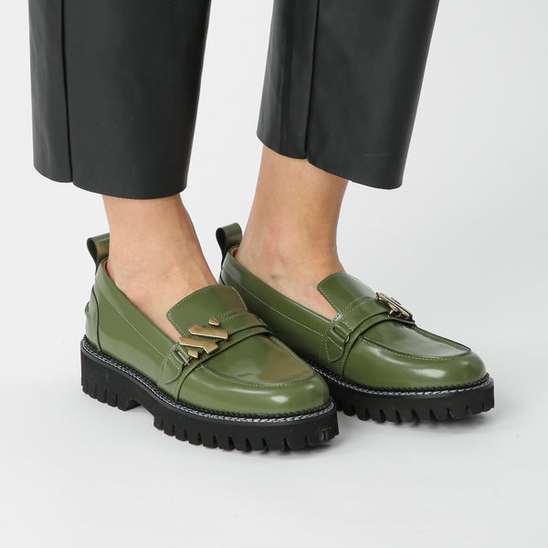 Kunoka EMMY loafer - emerald Loafer green