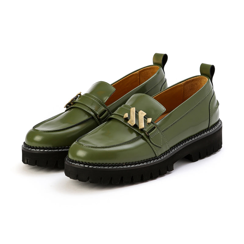 Kunoka EMMY loafer - emerald Loafer green