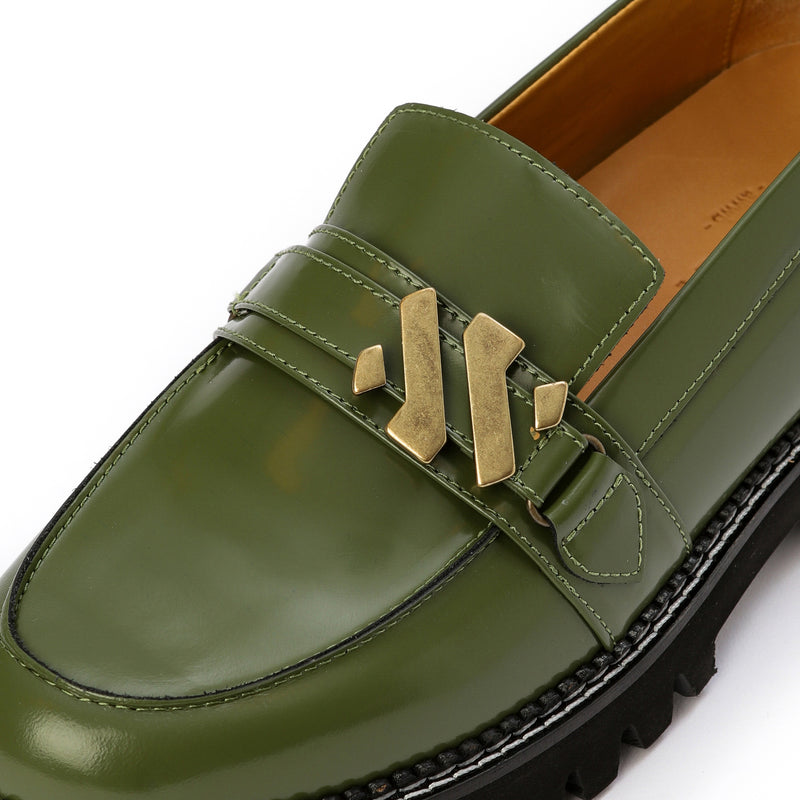 Kunoka EMMY loafer - emerald Loafer green