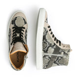 Kunoka FLOOR high-top sneaker - snake High-Top Sneaker grey