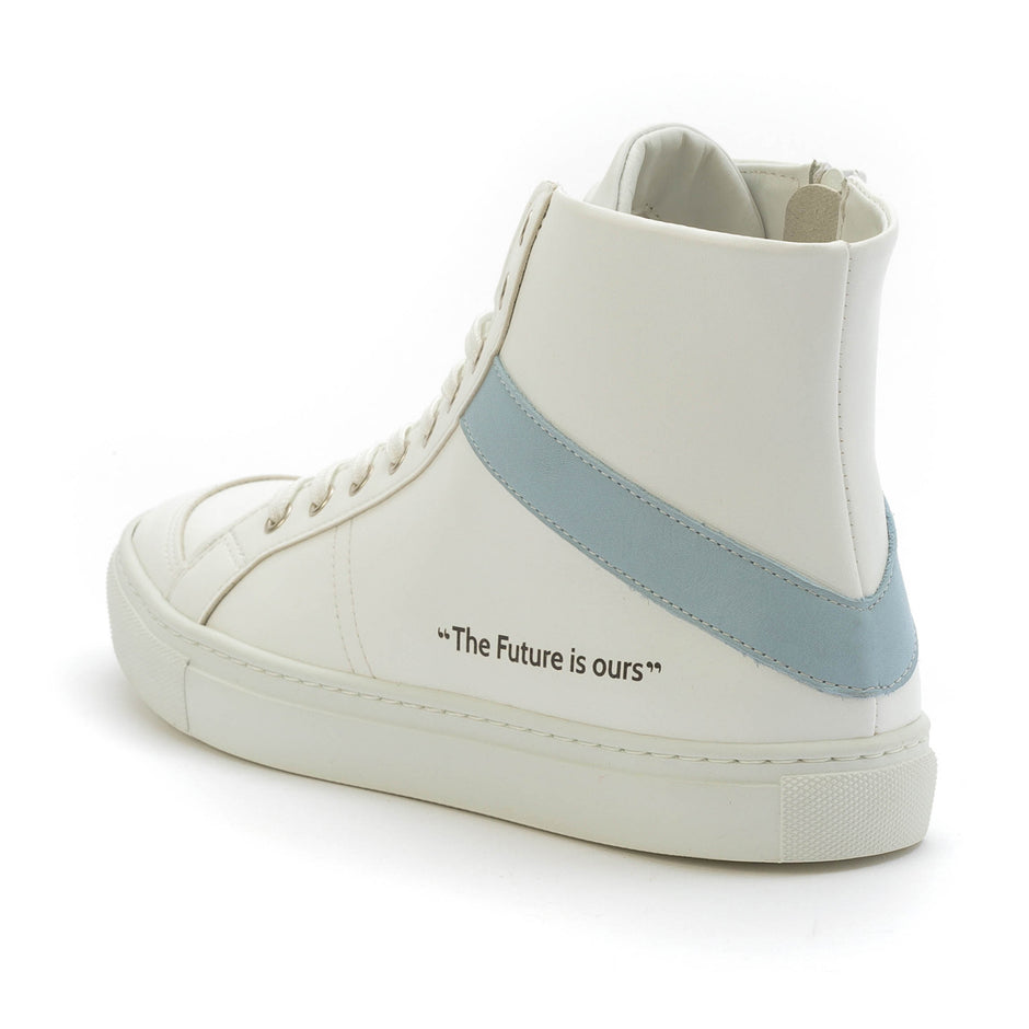 Kunoka FLOOR high-top sneaker - light blue High-Top Sneaker white