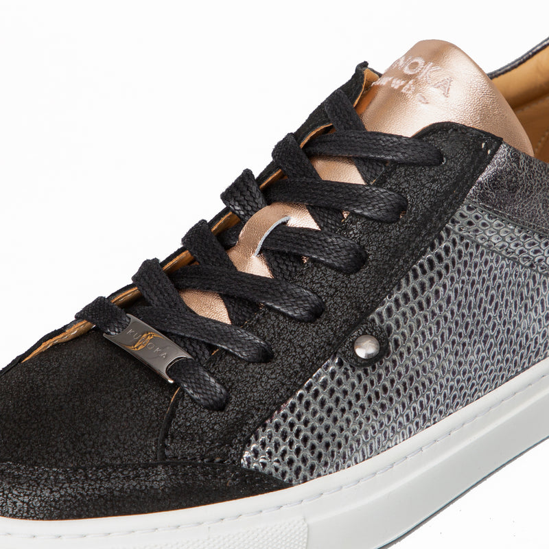 GABRIELLE low sneaker - scaly metallic pink