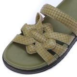 Kunoka HORTENSE flat sandal - kaki Flat Sandal green