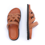 Kunoka HORTENSE flat sandal - woven brown Flat Sandal brown