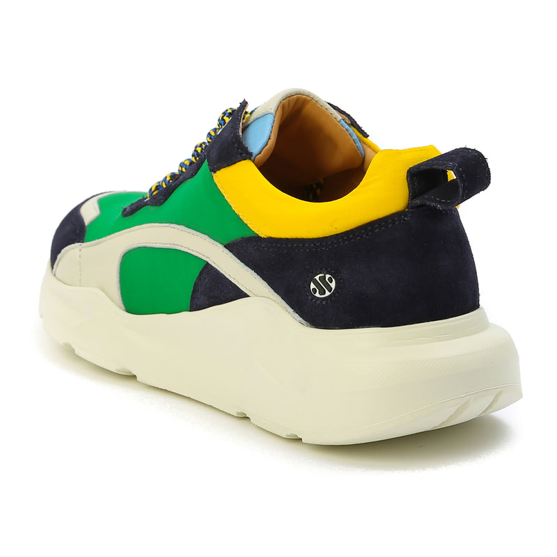 Kunoka IZZI platform sneaker - green multi Platform Sneaker green