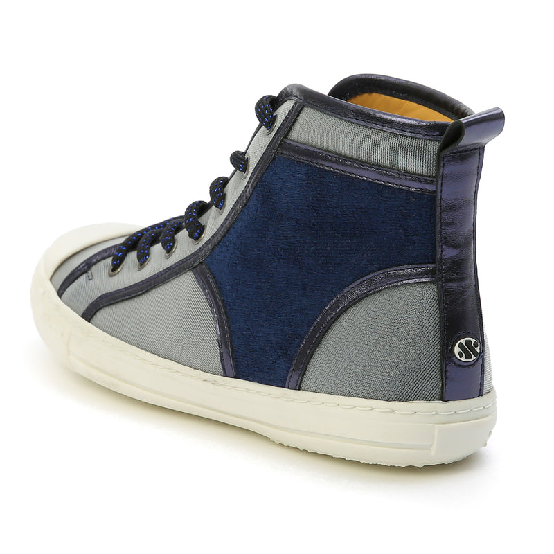 IGOR high-top sneaker - bathcloth blue