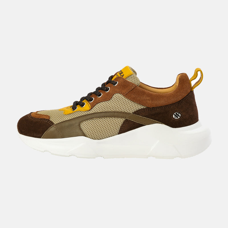 Kunoka IZZI platform sneaker - earth Platform Sneaker brown