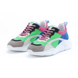 Kunoka IZZI platform sneaker - green blue Platform Sneaker green