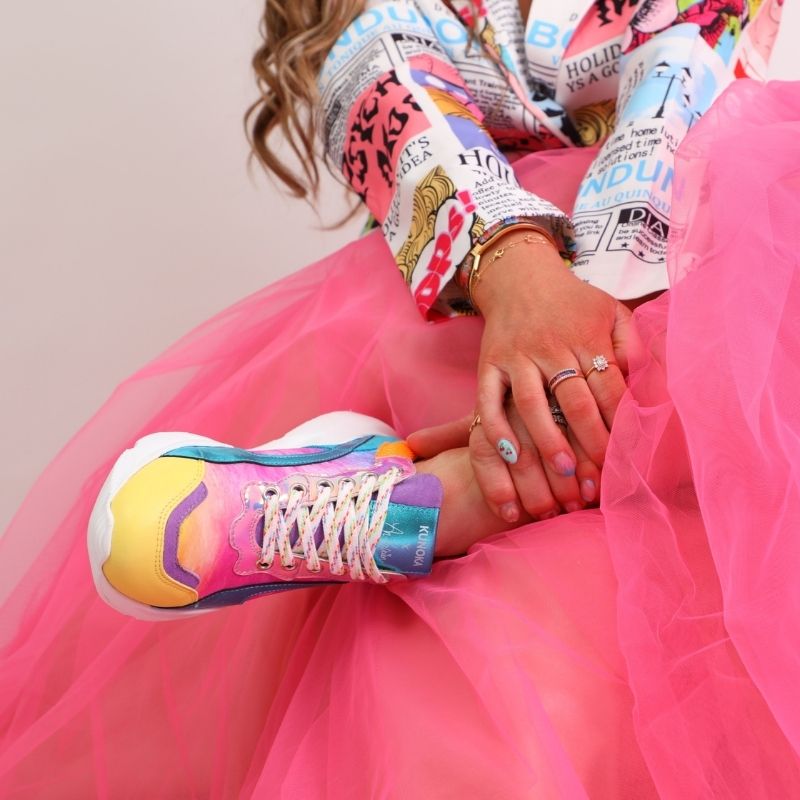 Kunoka IZZI platform sneaker - jelly bean Platform Sneaker multicolor