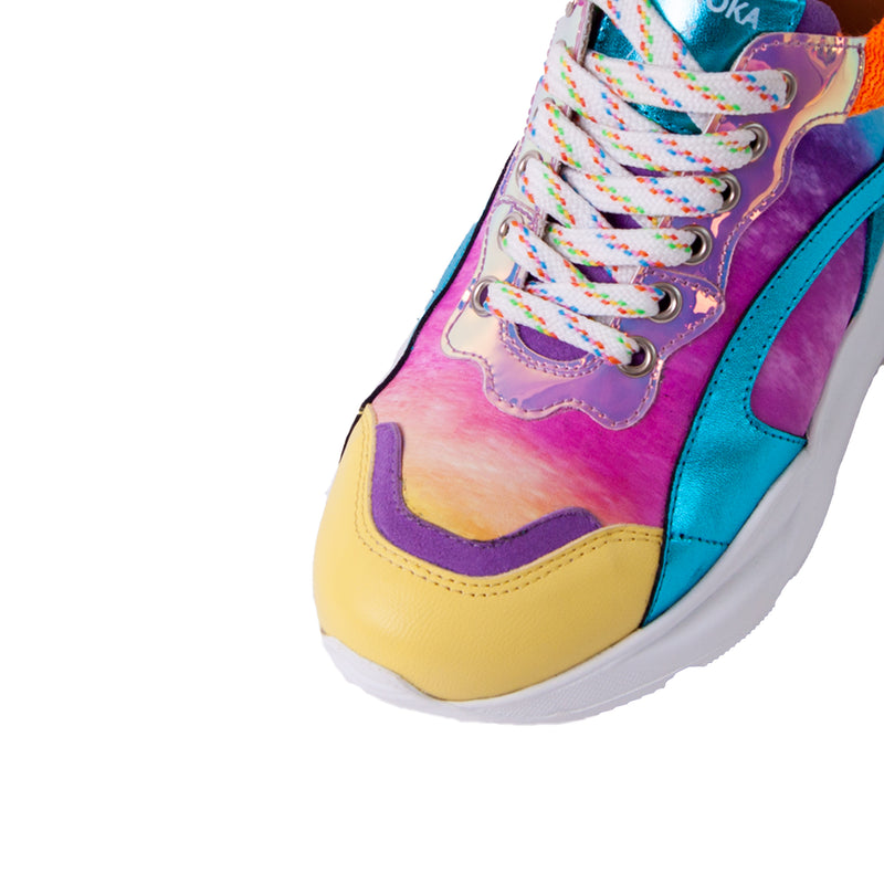 Kunoka IZZI platform sneaker - jelly bean Platform Sneaker multicolor