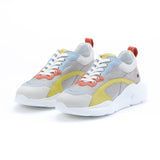 Kunoka IZZI platform sneaker - yellow shwoosh Platform Sneaker multicolor
