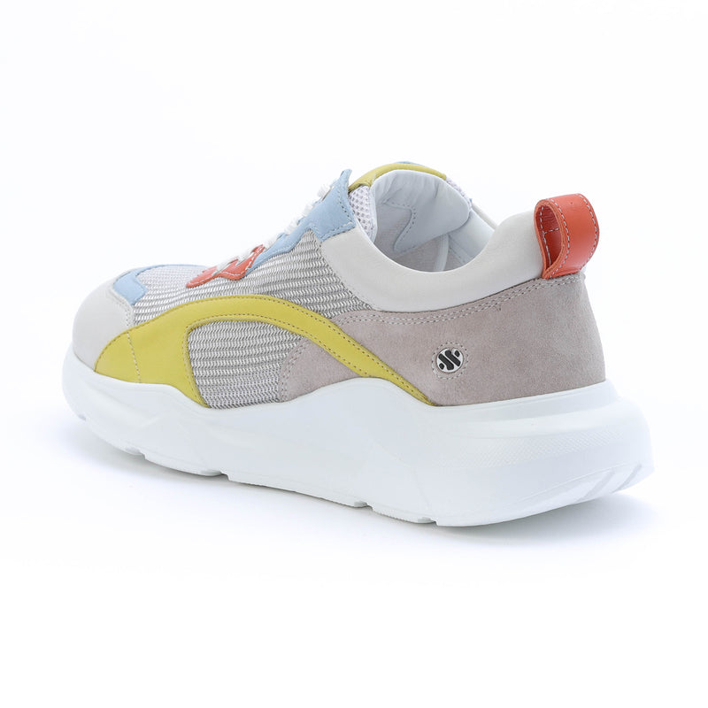 Kunoka IZZI platform sneaker - yellow shwoosh Platform Sneaker multicolor