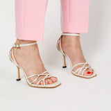 Kunoka KARASSA high heel sandal - Lily High Heel Sandal white