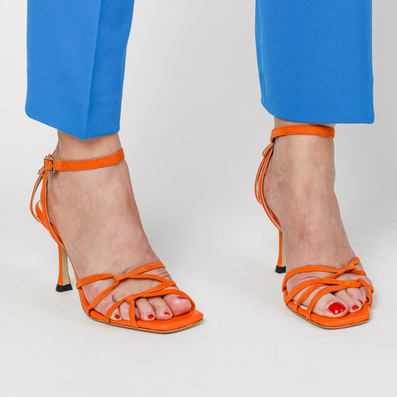 Kunoka KARASSA high heel sandal - Robin High Heel Sandal orange