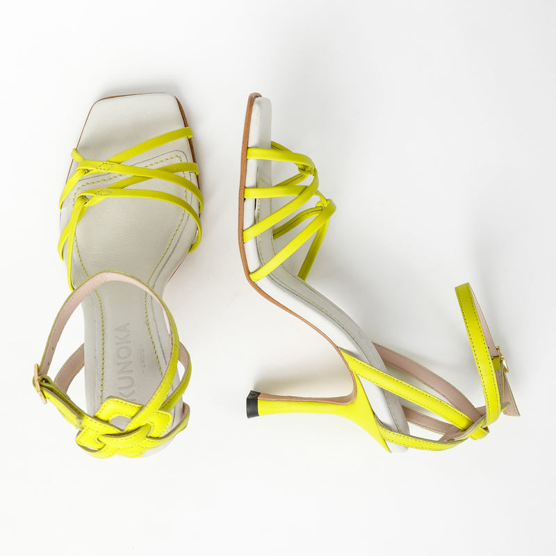 Kunoka KARASSA high heel sandal - Sunflower High Heel Sandal yellow