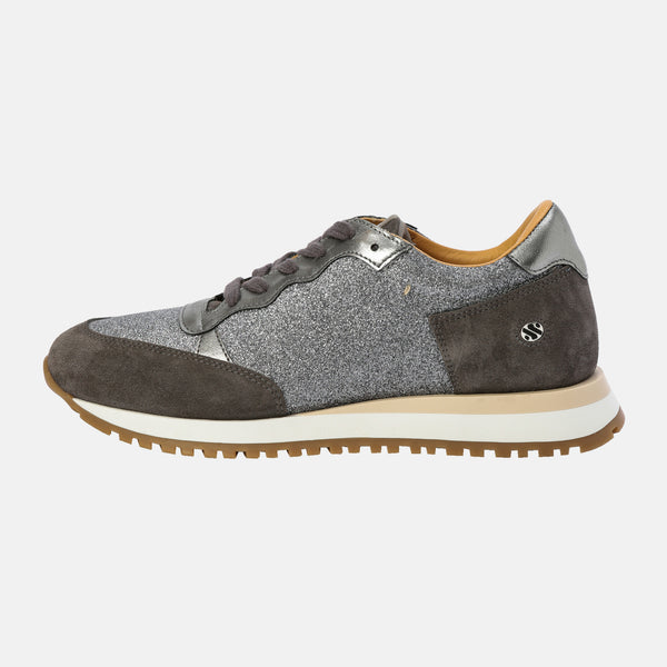 Kunoka KAY runner sneaker - glitter grey Runner Sneaker grey