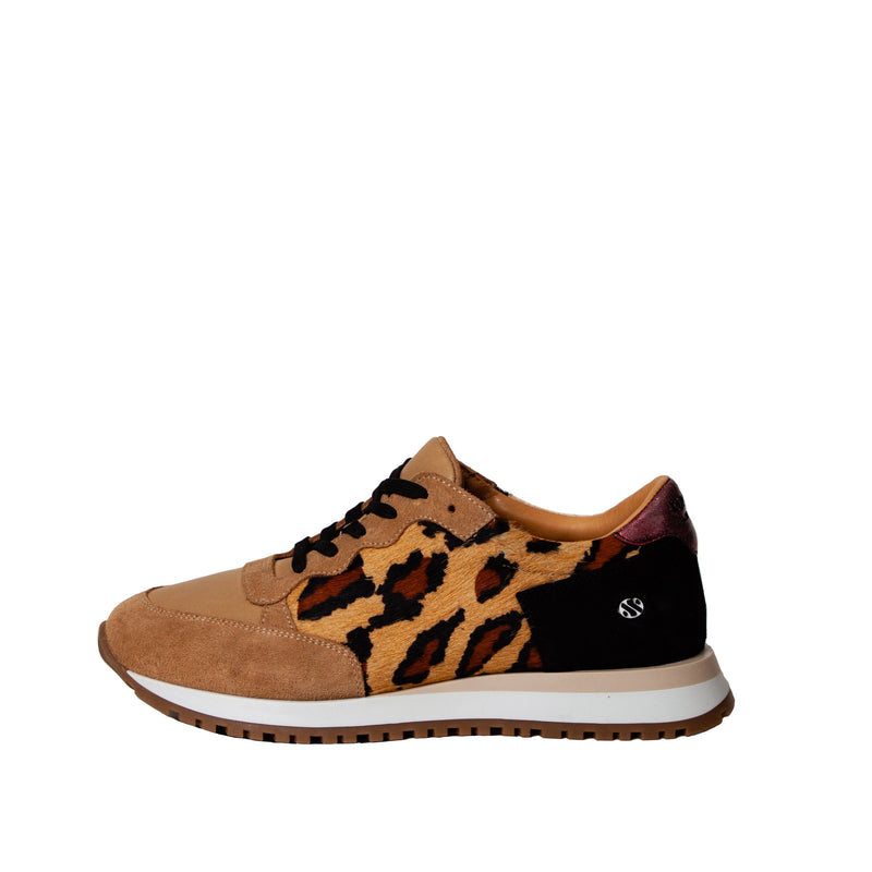 KAY runner sneaker - leopard