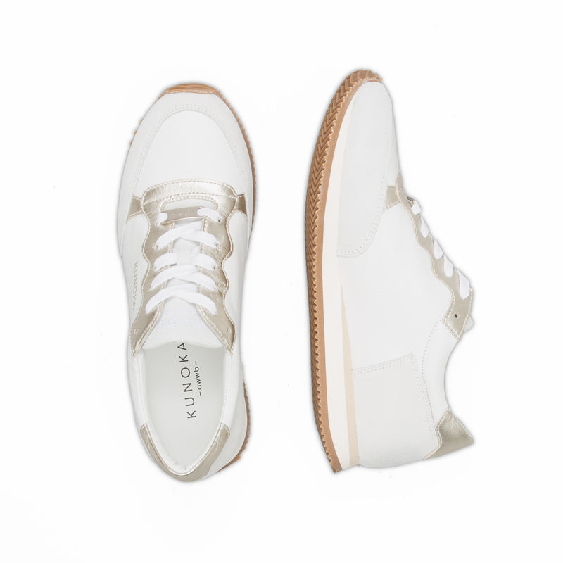 KAY runner sneaker - white