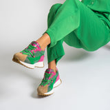 Kunoka LUNA platform sneaker - Orchid Platform Sneaker multicolor