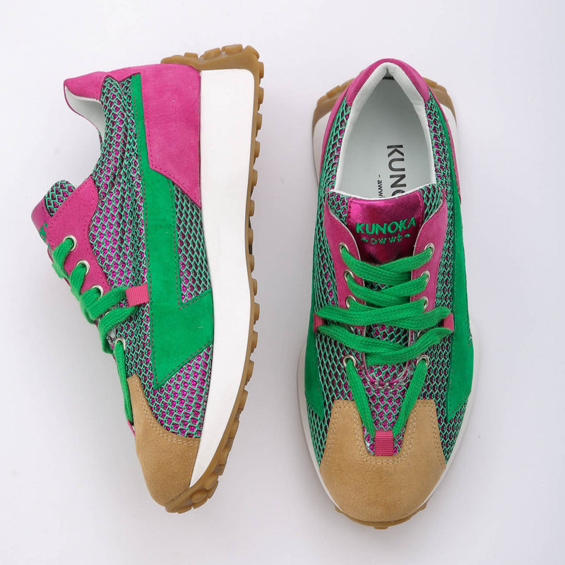 Kunoka LUNA platform sneaker - Orchid Platform Sneaker multicolor