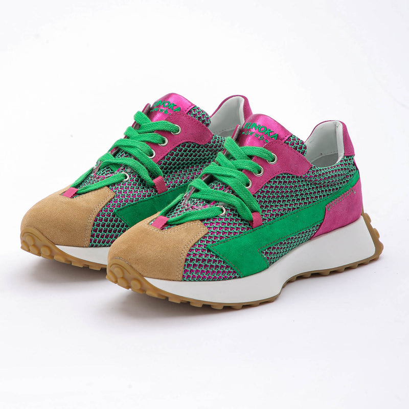 Kunoka LUNA platform sneaker - Orchid Platform Sneaker multicolor