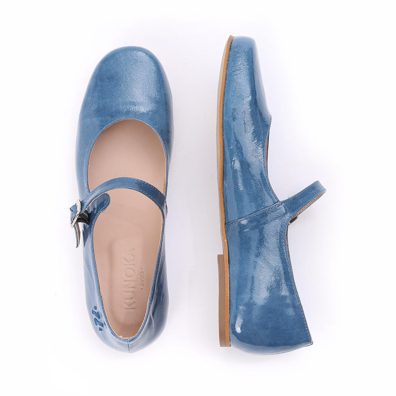 Kunoka MARYJANE ballerina - Blueberry Ballerina blue