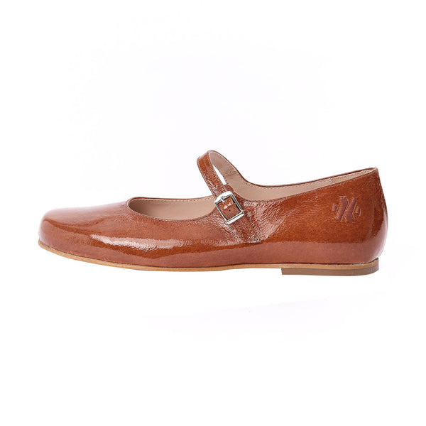 Kunoka MARYJANE ballerina - Chestnut Ballerina brown