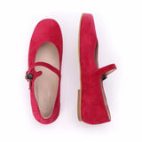 Kunoka MARYJANE ballerina - Raspberry Ballerina red