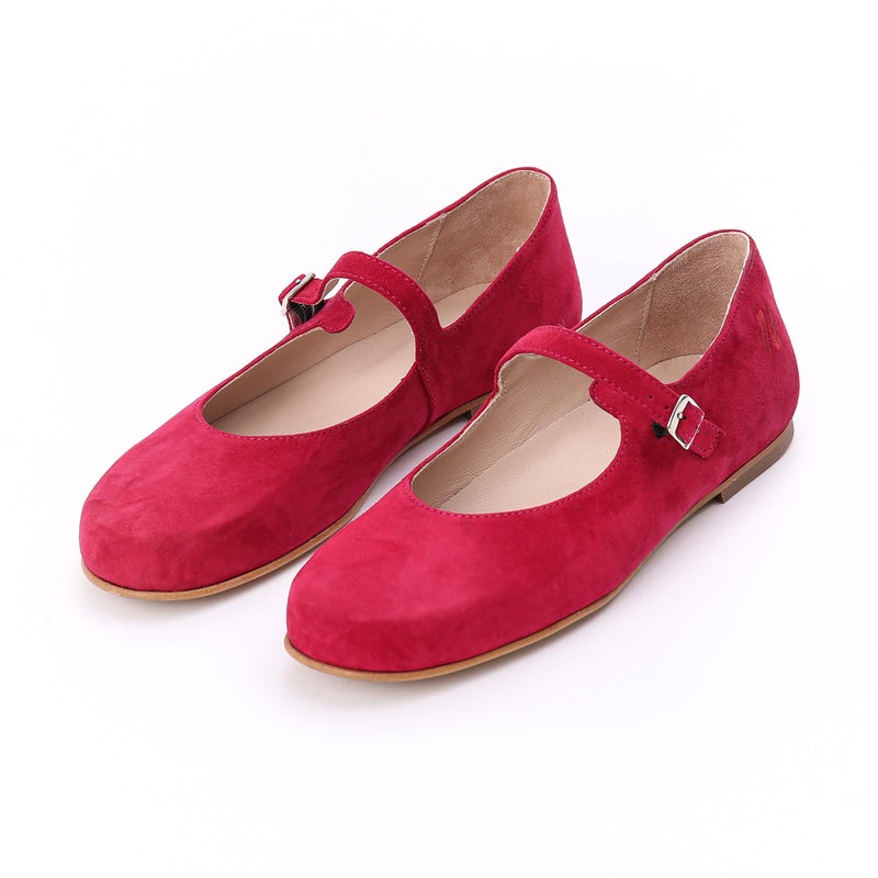 Kunoka MARYJANE ballerina - Raspberry Ballerina red