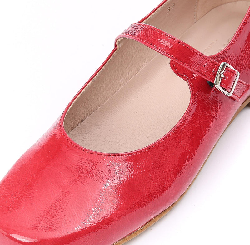 Kunoka MARYJANE ballerina - Strawberry Ballerina red