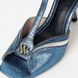 Kunoka MURIEL high heel sandal - Kingfisher High Heel Sandal blue