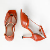 Kunoka MURIEL high heel sandal - Robin High Heel Sandal red