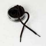Kunoka NESTEL round lace - black/brown Laces black