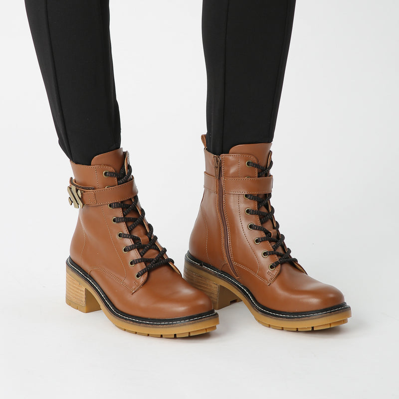 Kunoka ROXANNE ankle boot - jaspillite Ankle Boot brown