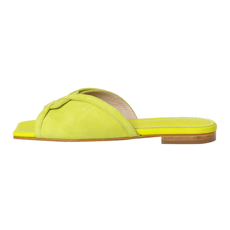 Kunoka SANDRINE flat sandal - Buttercup