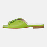 Kunoka SANDRINE flat sandal - Grashopper Flat Sandal green