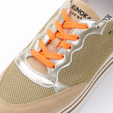 Kunoka STRIPY platform sneaker - Swan Platform Sneaker beige