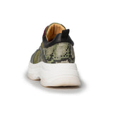 UGLY platform sneaker - snake khaki