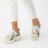 UGLY platform sneaker - soft green